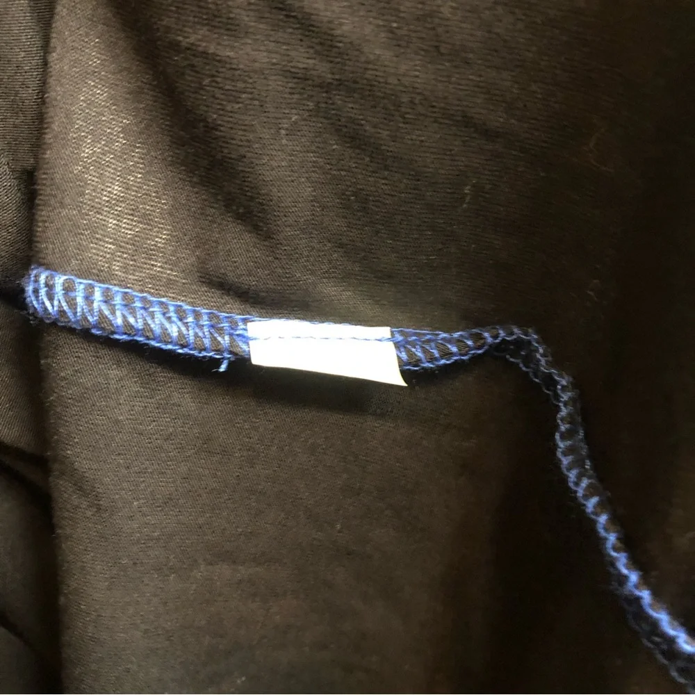 Calvin Klein || NWT || Colorblock Blue & Black Racerback Maxi Dress